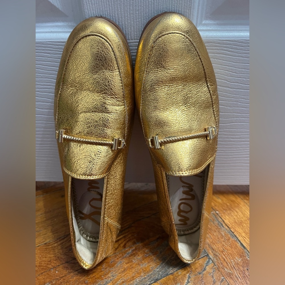 SAM EDLMAN GOLD LOFERS